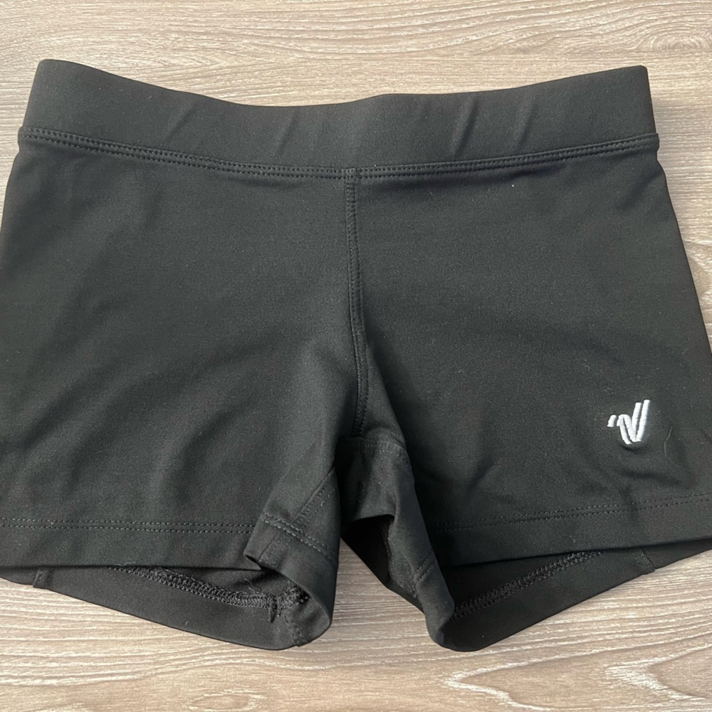 Small black Varisty shorts